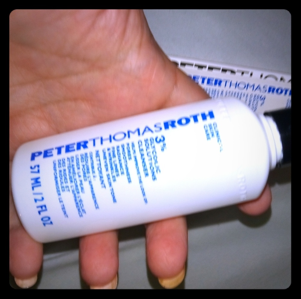 BRAND NEW PTR travel size cleanser
